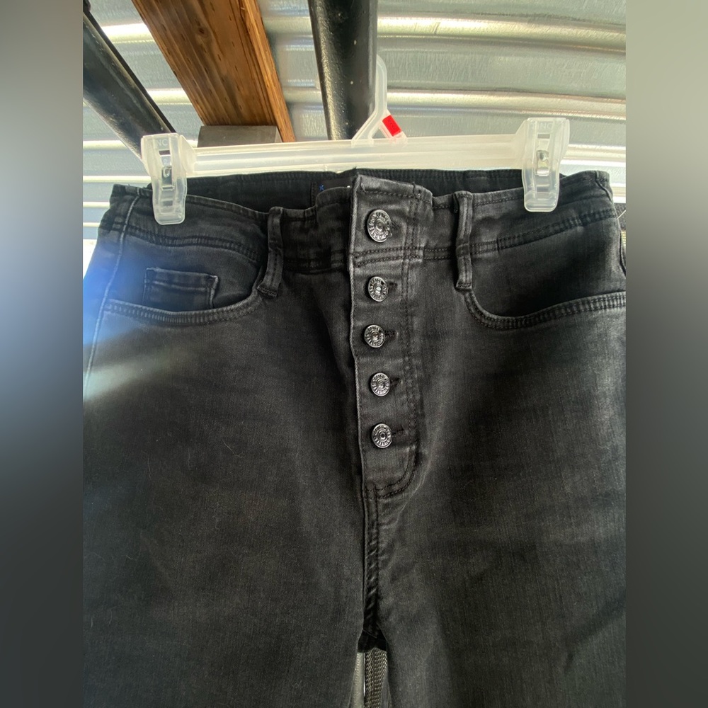 NWT Paige High Rise Lou Lou Flared Jeans - Midnight Dusk - Picture 5 of 13